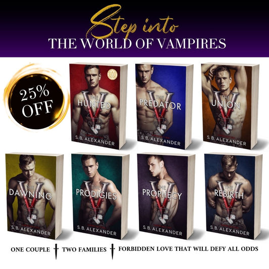 Vampire Romance (Sam & Layla) SIGNED PAPERBACK Bundle - S.B. Alexander Books